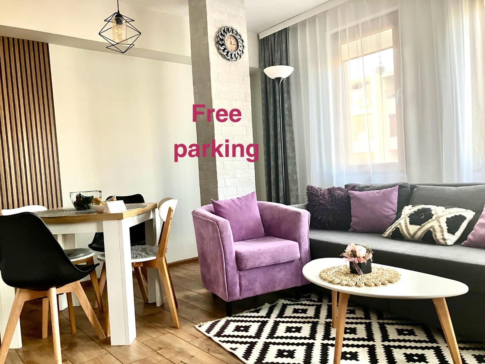 Joy Apartment Burgas Center Private Parking Exterior photo